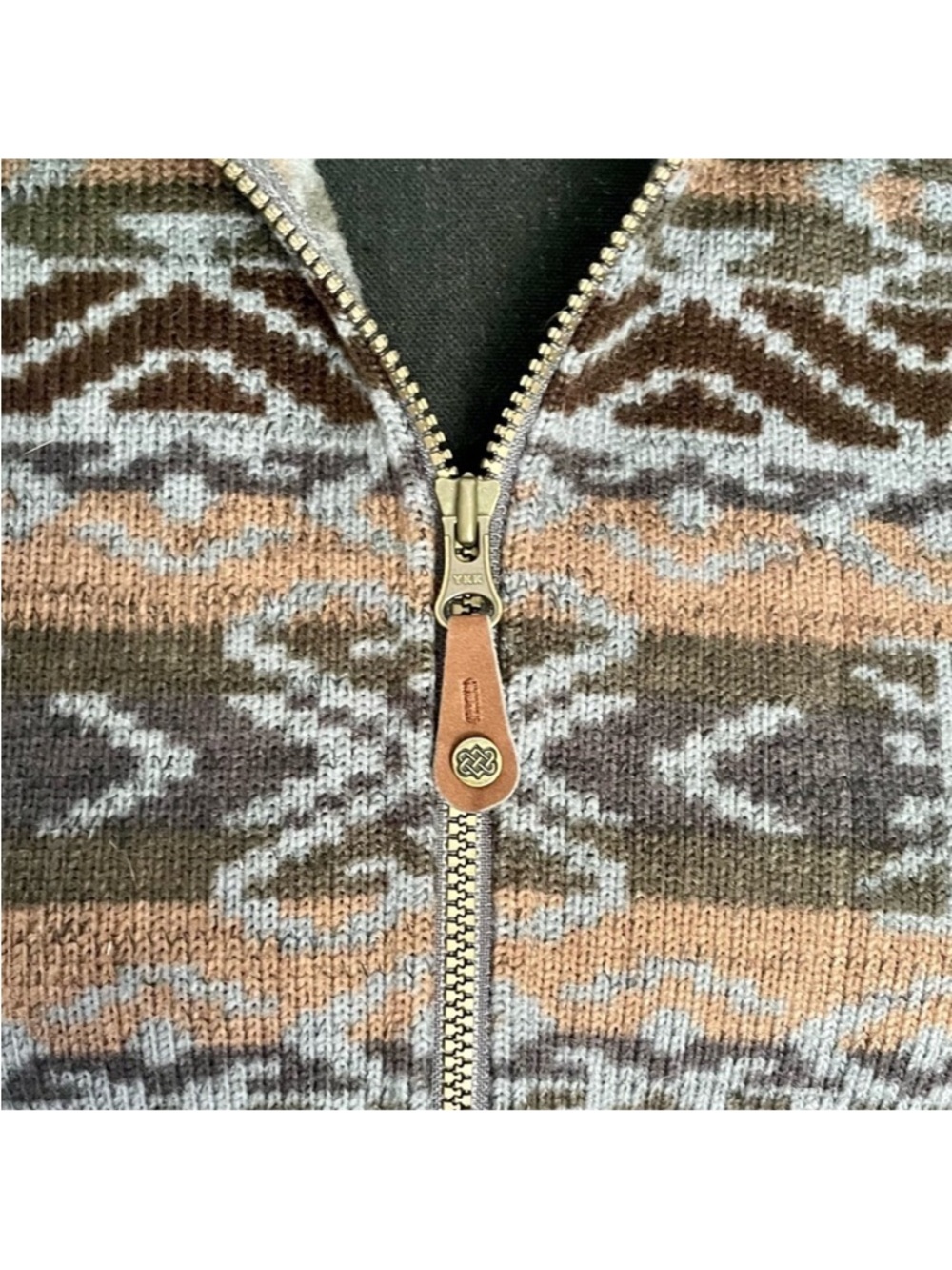 Sherpa Adventure Gear women's Lumbini full-zip hoodie Geometric Print Small - Picture 3 of 11